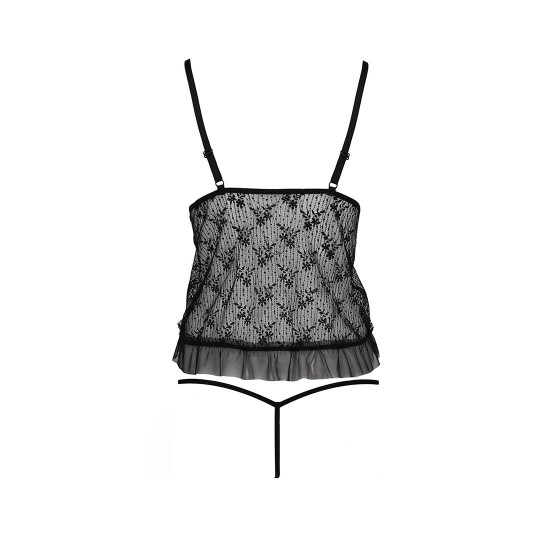 Боді монокіні з відкритими грудьми JUSTINA BODY black L/XL Passion Боді монокіні з відкритими грудьми JUSTINA BODY black L/XL Passion