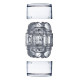 Мастурбатор Fleshlight Quickshot Vantage, компактний, чудово для пар і мінету Мастурбатор Fleshlight Quickshot Vantage, компактний, чудово для пар і мінету