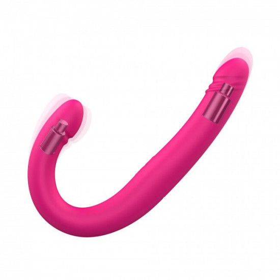 Вібратор-пульсатор двосторонній Dorcel ORGASMIC DOUBLE DO Вібратор-пульсатор двосторонній Dorcel ORGASMIC DOUBLE DO