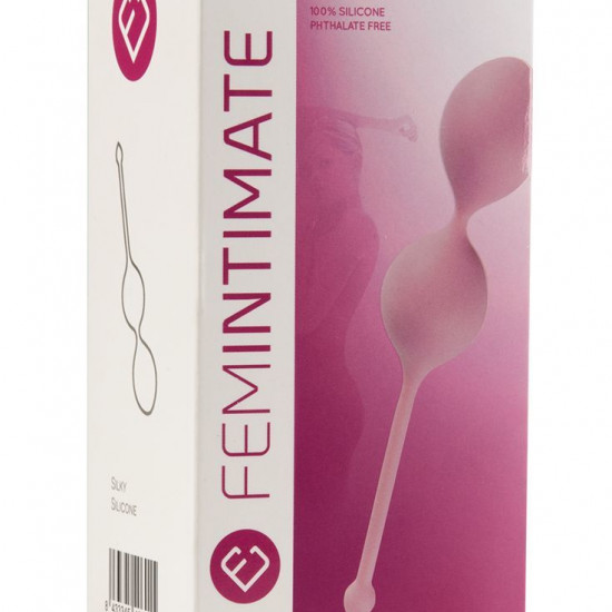 Вагінальні кульки Femintimate Kegel Balls, діаметр 3,5 см, маса 77 г Вагінальні кульки Femintimate Kegel Balls, діаметр 3,5 см, маса 77 г