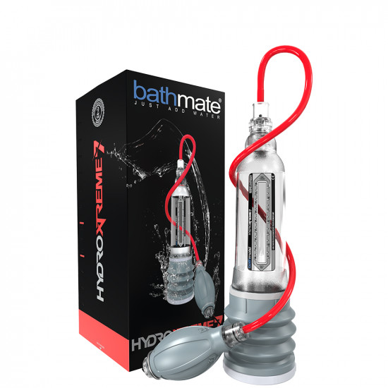 Гідропомпа Bathmate HydroXtreme 7 (X30), для члена довжиною від 12,5 до 18 см, діаметр до 5 см Гідропомпа Bathmate HydroXtreme 7 (X30), для члена довжиною від 12,5 до 18 см, діаметр до 5 см