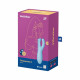 Кліторальний смарт вібратор Satisfyer Threesome 4 Blue з трьома пальчиками Кліторальний смарт вібратор Satisfyer Threesome 4 Blue з трьома пальчиками
