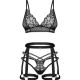 Комплект Obsessive Blomentis 3-pcs set XS/S Комплект Obsessive Blomentis 3-pcs set XS/S