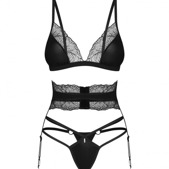 Комплект Obsessive Lobellis 3-pcs set M/L Комплект Obsessive Lobellis 3-pcs set M/L