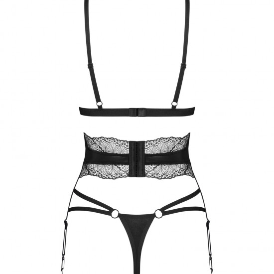 Комплект Obsessive Lobellis 3-pcs set XS/S Комплект Obsessive Lobellis 3-pcs set XS/S