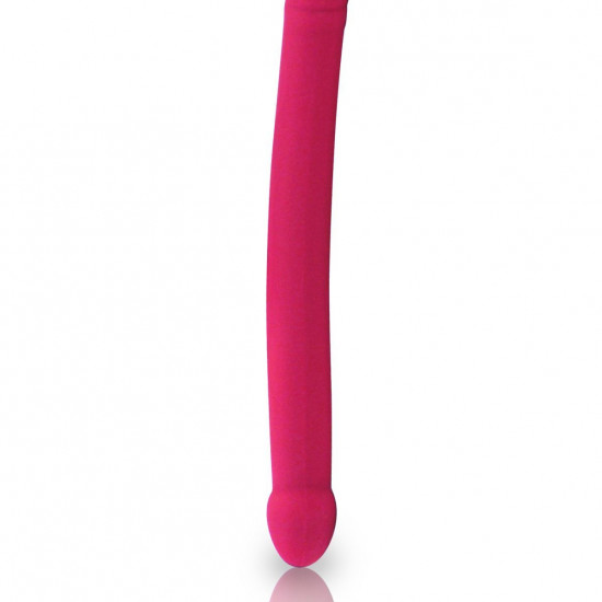 Фаллоимитатор двусторонний Dorcel Real Double Do Magenta, диаметр 4см, длина 42см