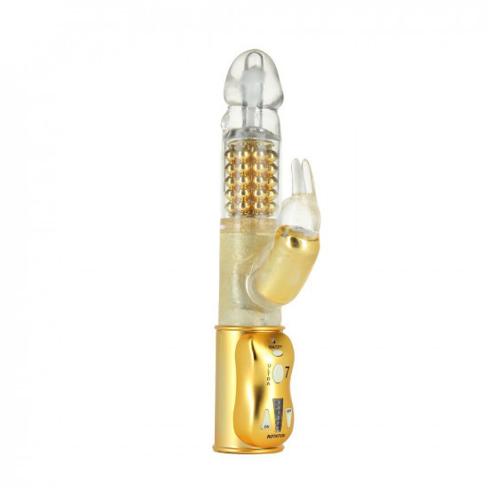 Вібратор-кролик Dorcel Orgasmic Rabbit Gold з перлинним масажем Вібратор-кролик Dorcel Orgasmic Rabbit Gold з перлинним масажем