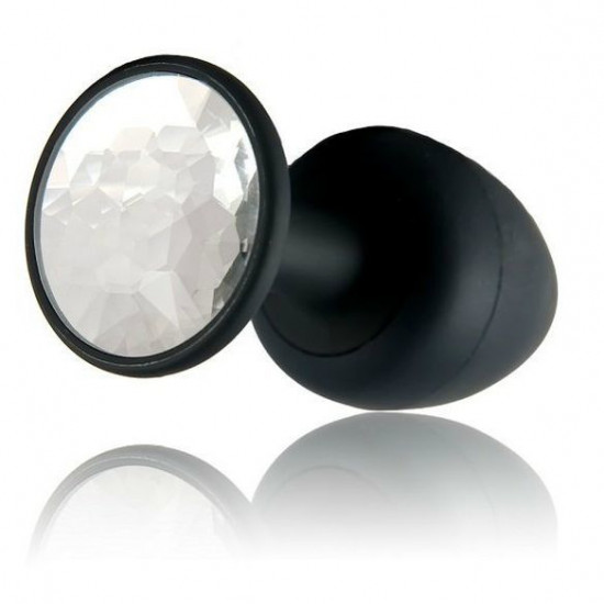 Анальна пробка Dorcel Geisha Plug Diamond M з кулькою всередині, створює вібрації, макс. діаметр 3,2 Анальна пробка Dorcel Geisha Plug Diamond M з кулькою всередині, створює вібрації, макс. діаметр 3,2