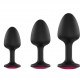 Анальна пробка Dorcel Geisha Plug Ruby L з кулькою всередині, створює вібрації, макс. діаметр 4 см Анальна пробка Dorcel Geisha Plug Ruby L з кулькою всередині, створює вібрації, макс. діаметр 4 см