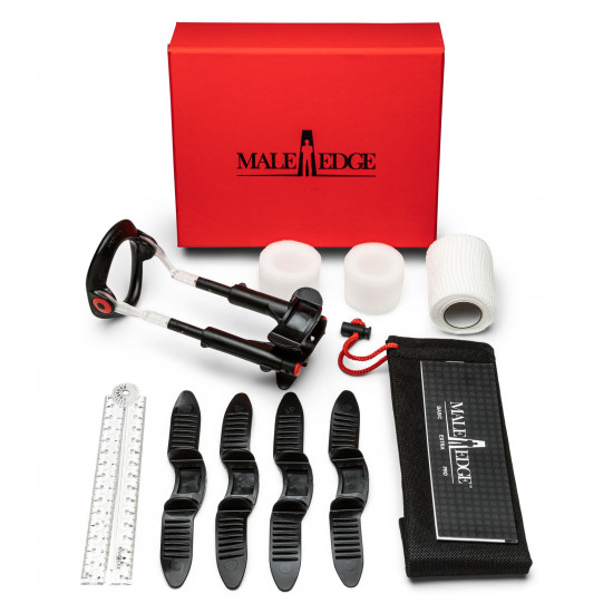 Екстендер для збільшення члена Male Edge Pro, ремінцевий, маса всього 65 г, міцний пластик Екстендер для збільшення члена Male Edge Pro, ремінцевий, маса всього 65 г, міцний пластик