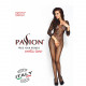 Бодістокінг Passion BS007 black, комбінезон, закриті плечі, рукав 3/4 Бодістокінг Passion BS007 black, комбінезон, закриті плечі, рукав 3/4