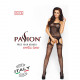 Бодістокінг Passion BS008 black, комбінезон, імітація панчіх і пояса Бодістокінг Passion BS008 black, комбінезон, імітація панчіх і пояса