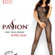 Бодістокінг Passion BS010 black, комбінезон, дрібна сіточка Бодістокінг Passion BS010 black, комбінезон, дрібна сіточка