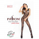 Бодістокінг Passion BS020 black, комбінезон, фантазійний візерунок Бодістокінг Passion BS020 black, комбінезон, фантазійний візерунок