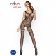 Бодістокінг Passion BS045 black, комбінезон, імітація панчох і боді Бодістокінг Passion BS045 black, комбінезон, імітація панчох і боді