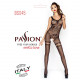 Бодістокінг Passion BS045 black, комбінезон, імітація панчох і боді Бодістокінг Passion BS045 black, комбінезон, імітація панчох і боді