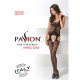 Бодістокінг Passion BS046 black, комбінезон з імітацією панчох Бодістокінг Passion BS046 black, комбінезон з імітацією панчох