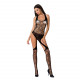 Бодістокінг Passion BS060 black, комбінезон, імітація трусиків і гольфів Бодістокінг Passion BS060 black, комбінезон, імітація трусиків і гольфів