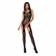 Бодістокінг Passion BS061 black, комбінезон, імітація панчох Бодістокінг Passion BS061 black, комбінезон, імітація панчох