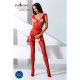 Бодистокинг Passion BS062 red, комбинезон, имитация чулок Бодистокинг Passion BS062 red, комбинезон, имитация чулок