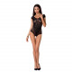 Бодистокинг Passion BS064 black, боди, закрытое плечо Бодистокинг Passion BS064 black, боди, закрытое плечо