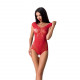 Бодистокинг Passion BS064 red, боди, закрытое плечо Бодистокинг Passion BS064 red, боди, закрытое плечо