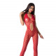 Бодистокинг Passion BS065 red, комбинезон, крупная сетка Бодистокинг Passion BS065 red, комбинезон, крупная сетка