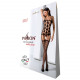 Бодістокінг Passion BS067 black, комбінезон, імітація панчох і топа на бретелях Бодістокінг Passion BS067 black, комбінезон, імітація панчох і топа на бретелях