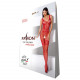 Бодістокінг Passion BS069 red, комбінезон, імітація панчох і боді Бодістокінг Passion BS069 red, комбінезон, імітація панчох і боді