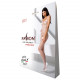 Бодістокінг Passion BS071 white, комбінезон на бретелях Бодістокінг Passion BS071 white, комбінезон на бретелях