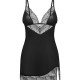 Пеньюар і трусики Obsessive Lobellis chemise & thong M/L Пеньюар і трусики Obsessive Lobellis chemise & thong M/L