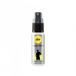 Пролонгувальний спрей pjur Superhero Spray 20 мл, всотується в шкіру, натуральні компоненти
