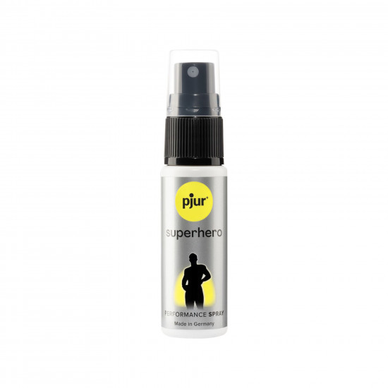 Пролонгирующий спрей pjur Superhero Spray 20 мл, впитывается в кожу, натуральные компоненты