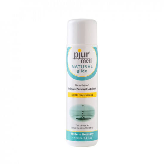 Лубрикант на водній основі pjur MED Natural glide 100 мл спеціально для сухої та чутливої шкіри Лубрикант на водній основі pjur MED Natural glide 100 мл спеціально для сухої та чутливої шкіри