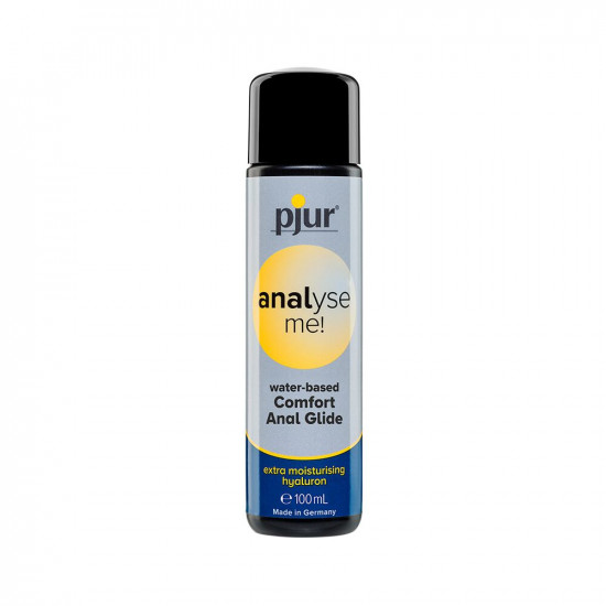Анальна змазка pjur analyse me! Comfort water glide 100 мл на водній основі з гіалуроном Анальна змазка pjur analyse me! Comfort water glide 100 мл на водній основі з гіалуроном