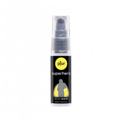 Пролонгувальний гель pjur Superhero Serum 20 мл, створює невидиму плівку, що знижує чутливість