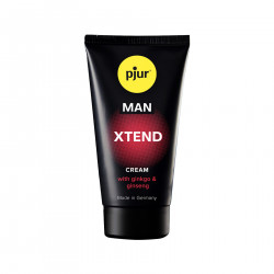 Крем для пеніса стимулювальний pjur MAN Xtend Cream 50 ml, з екстрактом гінкго та женьшеню