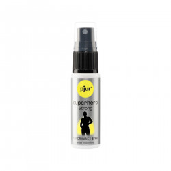 Пролонгувальний спрей pjur Superhero Strong Spray 20 ml, з екстрактом імбиру, всотується в шкіру