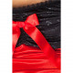 Сорочка приталена з відкритою спиною LENA CHEMISE red 4XL/5XL - Passion, трусики Сорочка приталена з відкритою спиною LENA CHEMISE red 4XL/5XL - Passion, трусики