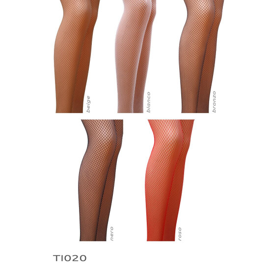 Колготки в сеточку без выделенных трусиков Passion TI020 nero 3/4 (fishnet) типа Кабаретка Колготки в сеточку без выделенных трусиков Passion TI020 nero 3/4 (fishnet) типа Кабаретка
