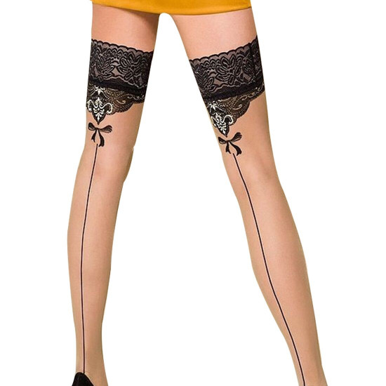 Панчохи ST103 3/4 beige - Passion Панчохи ST103 3/4 beige - Passion