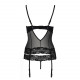 Корсет з відкритими грудьми NORTH CORSET black L/XL - Passion Exclusive, пажі, трусики, шнурівка Корсет з відкритими грудьми NORTH CORSET black L/XL - Passion Exclusive, пажі, трусики, шнурівка