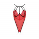Боді з високим вирізом стегна AKITA BODY red L/XL - Passion Exclusive Боді з високим вирізом стегна AKITA BODY red L/XL - Passion Exclusive