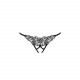 Трусики мереживні з доступом VIOLANTE THONG black L/XL - Passion Exclusive Трусики мереживні з доступом VIOLANTE THONG black L/XL - Passion Exclusive