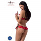 Комплект білизни CHERRY SET OpenBra red L/XL - Passion Exclusive: відкритий ліф, трусики-спідничка Комплект білизни CHERRY SET OpenBra red L/XL - Passion Exclusive: відкритий ліф, трусики-спідничка