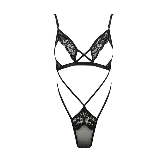 Боді монокіні з відкритими грудьми DIABOLINA BODY black S/M - Passion Боді монокіні з відкритими грудьми DIABOLINA BODY black S/M - Passion