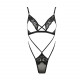 Боді монокіні з відкритими грудьми DIABOLINA BODY black S/M - Passion Боді монокіні з відкритими грудьми DIABOLINA BODY black S/M - Passion