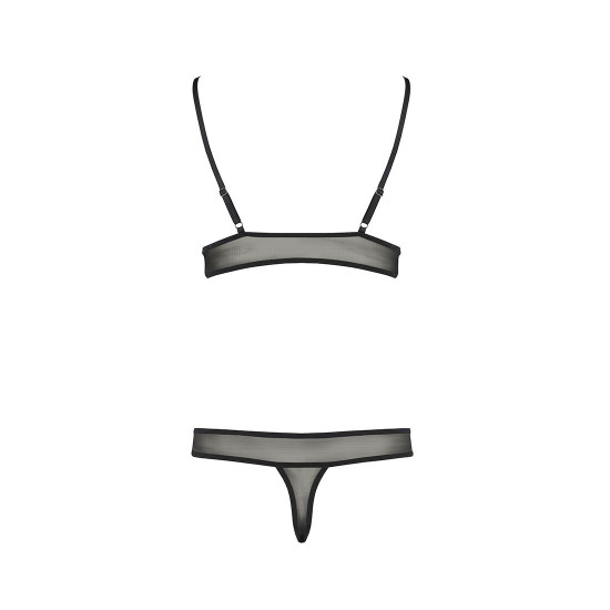 Комплект білизни ERZA SET black S/M - Passion: ліф і трусики Комплект білизни ERZA SET black S/M - Passion: ліф і трусики
