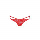 Трусики на зав'язочках з боків WARDA THONG red S/M - Passion Exclusive Трусики на зав'язочках з боків WARDA THONG red S/M - Passion Exclusive