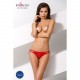 Трусики на зав'язочках з боків WARDA THONG red XXL/XXXL - Passion Exclusive Трусики на зав'язочках з боків WARDA THONG red XXL/XXXL - Passion Exclusive